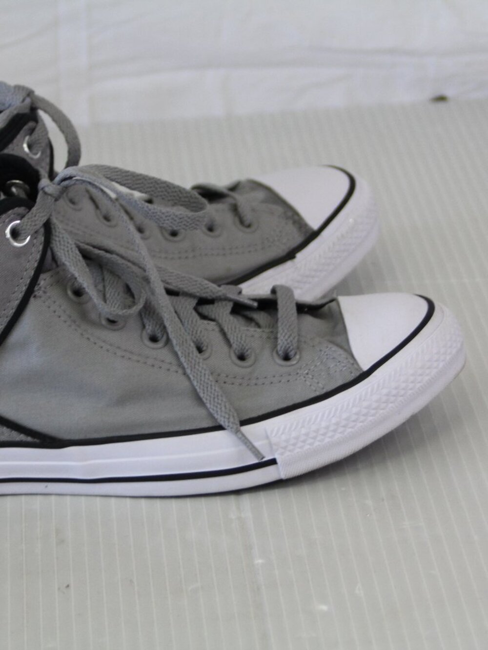 Converse Chuck Taylor All Star Street Mid Gray Black Sneakers Men’s Size 9 - Picture 3 of 6